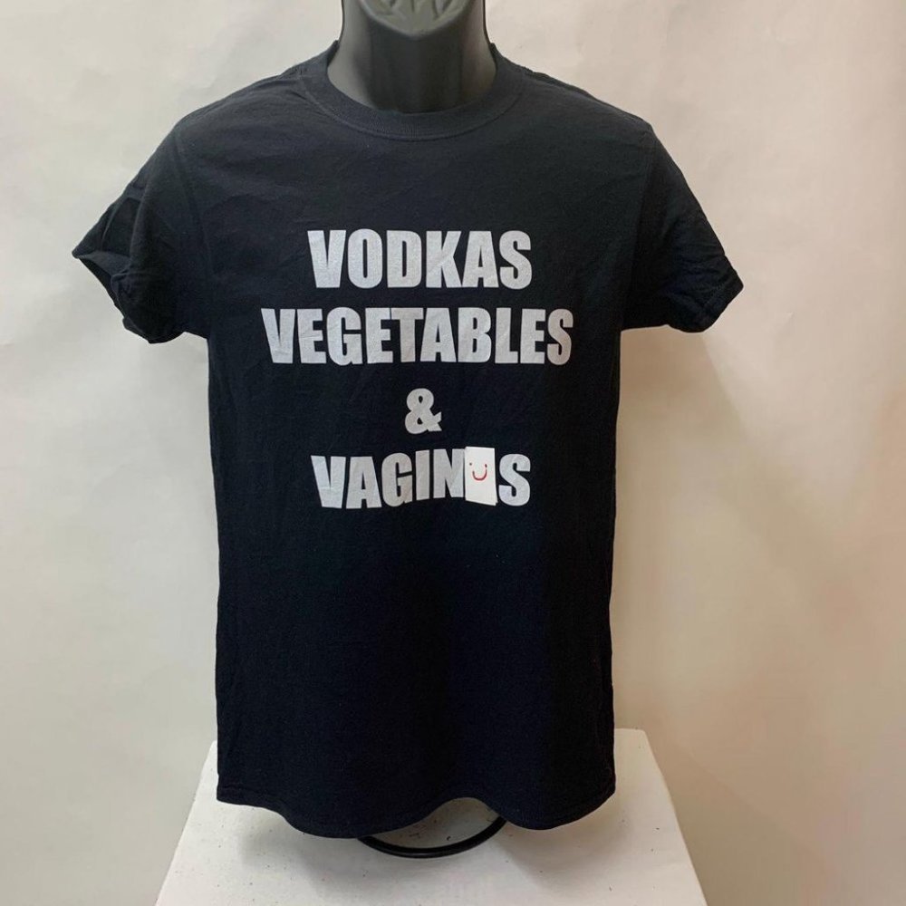 Vodkas, Vegetabnles & Vagin*s! t-shirt - Small - 6
